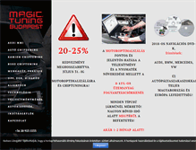 Tablet Screenshot of magictuning.hu
